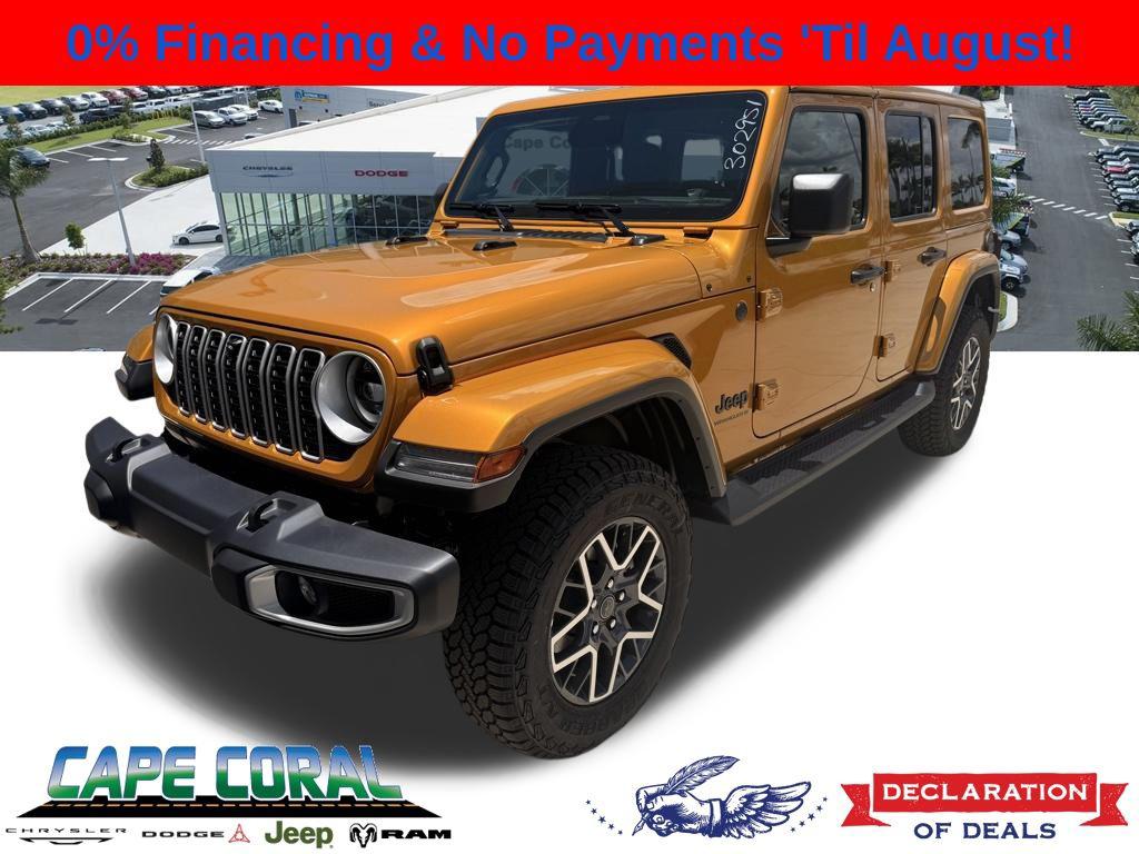 New 2026 Jeep Wrangler 4-Door Sahara 4x4