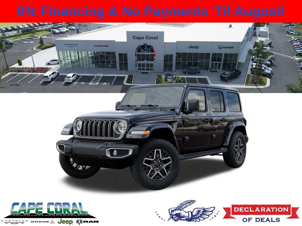 New 2026 Jeep Wrangler 4-Door Sahara 4x4