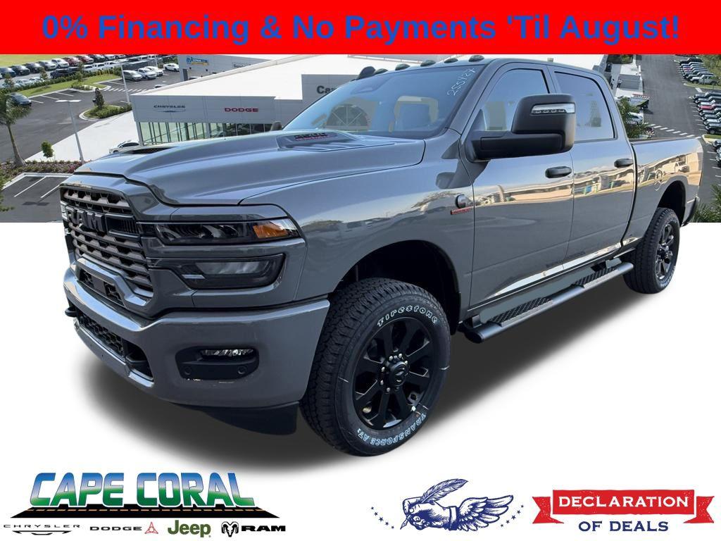 New 2026 RAM 2500 Black Express Crew Cab 4x4 6'4' Box