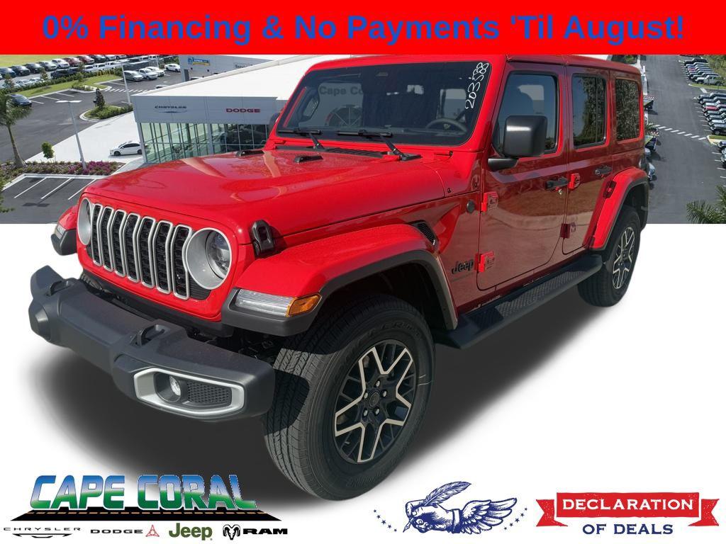 New 2026 Jeep Wrangler 4-Door Sahara 4x4