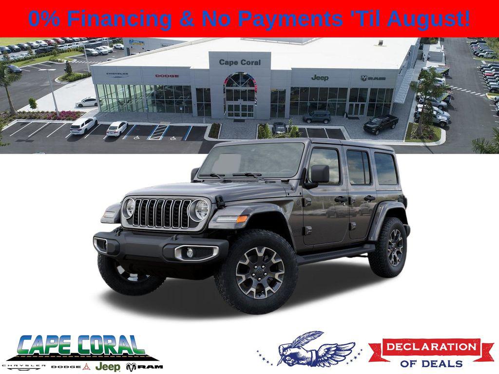New 2026 Jeep Wrangler 4-Door Sahara 4x4