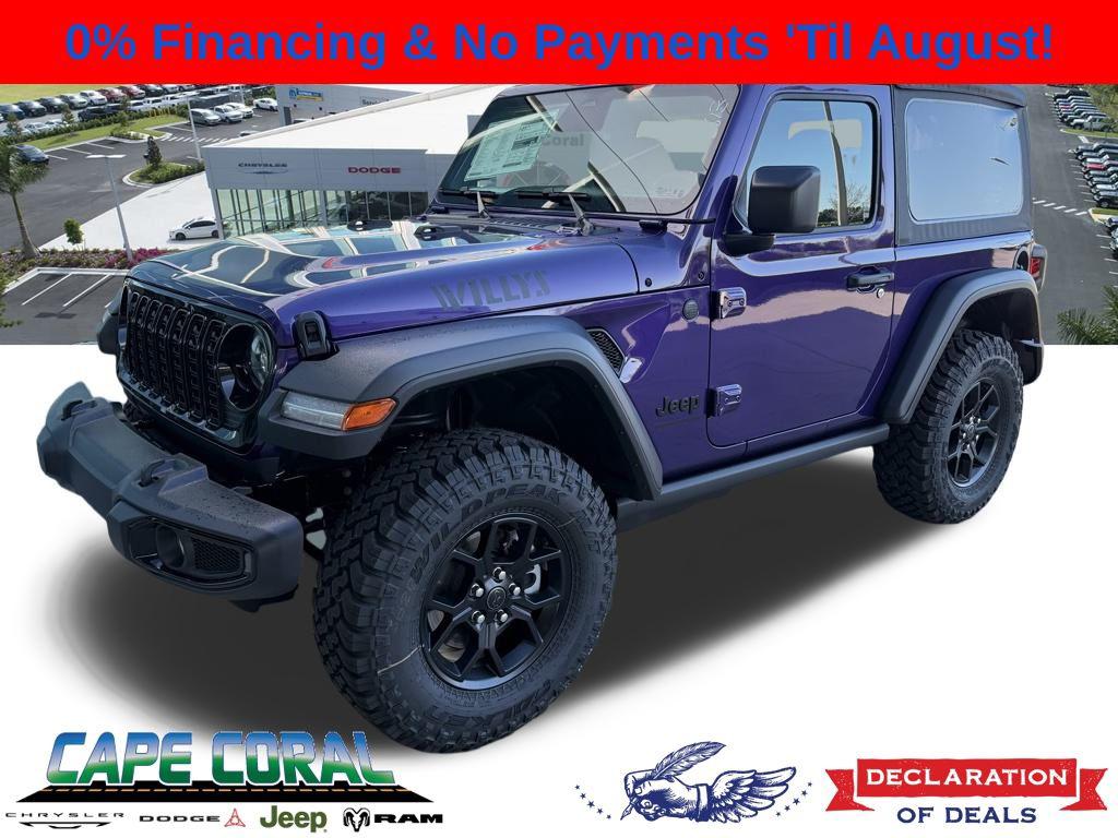 New 2026 Jeep Wrangler Willys
