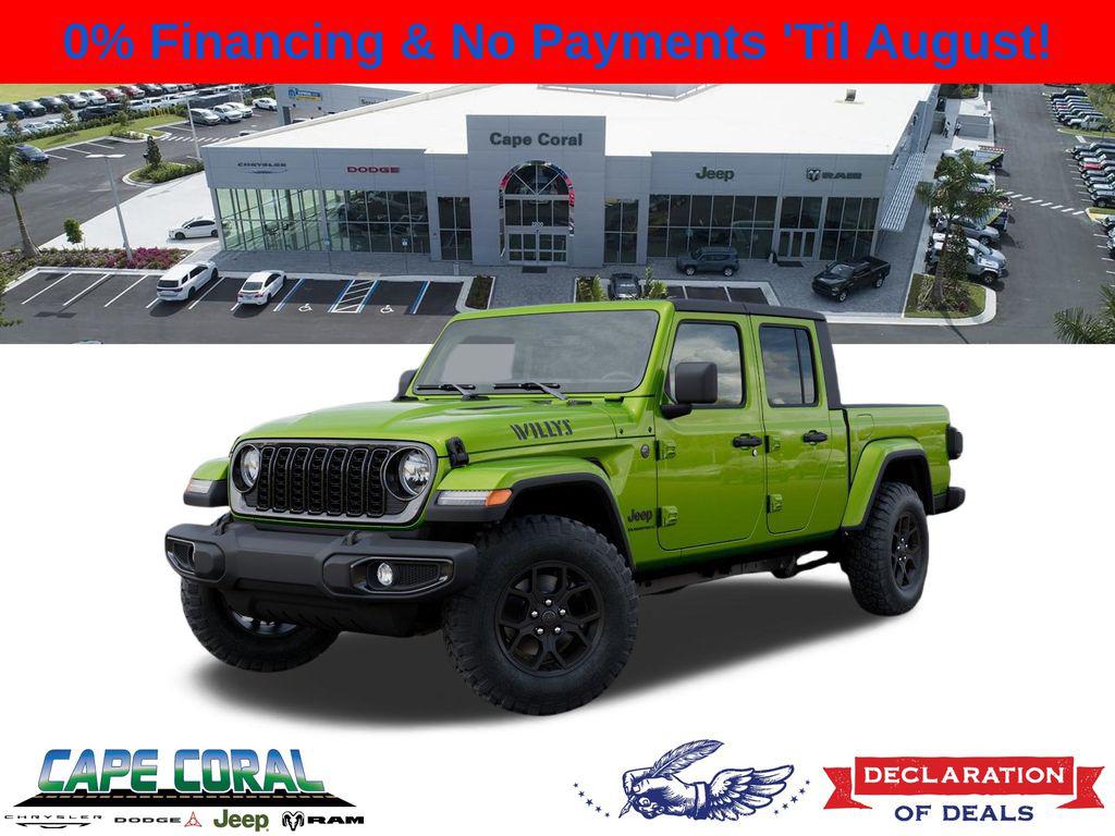 New 2026 Jeep Gladiator Willys 4x4