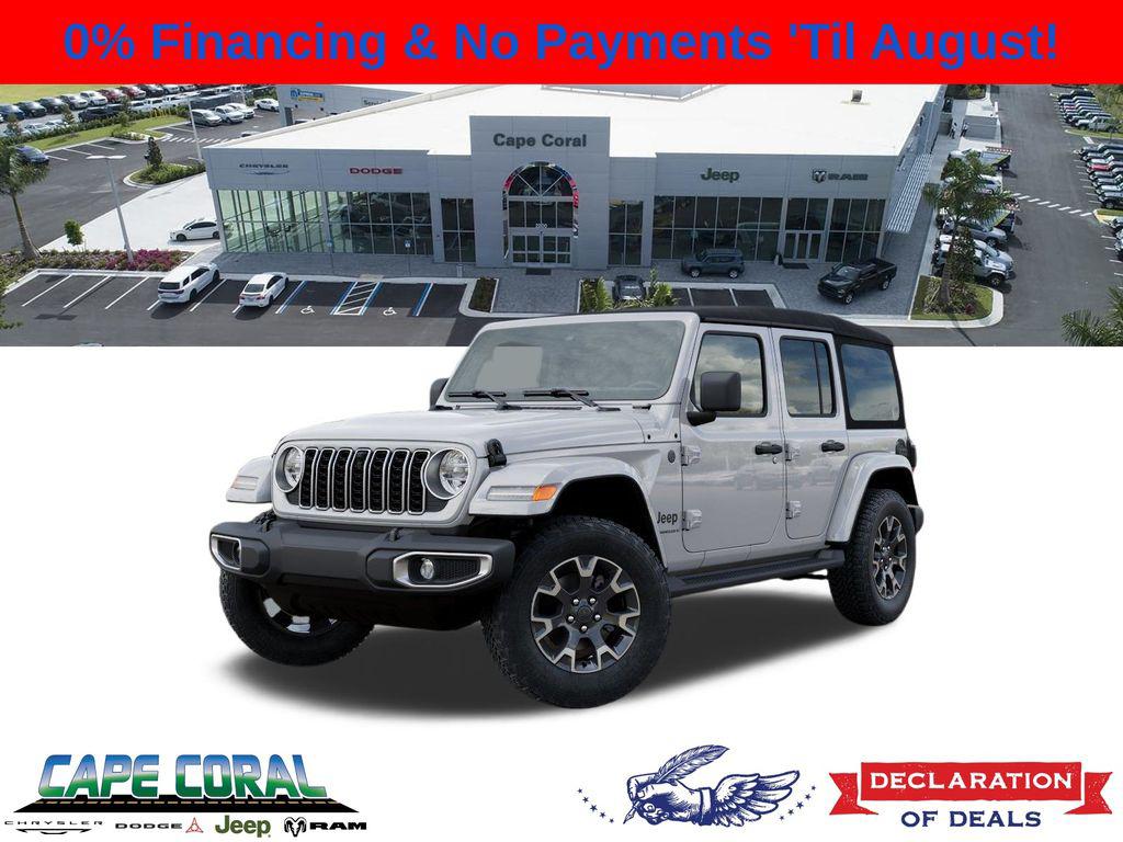 New 2026 Jeep Wrangler 4-Door Sahara 4x4