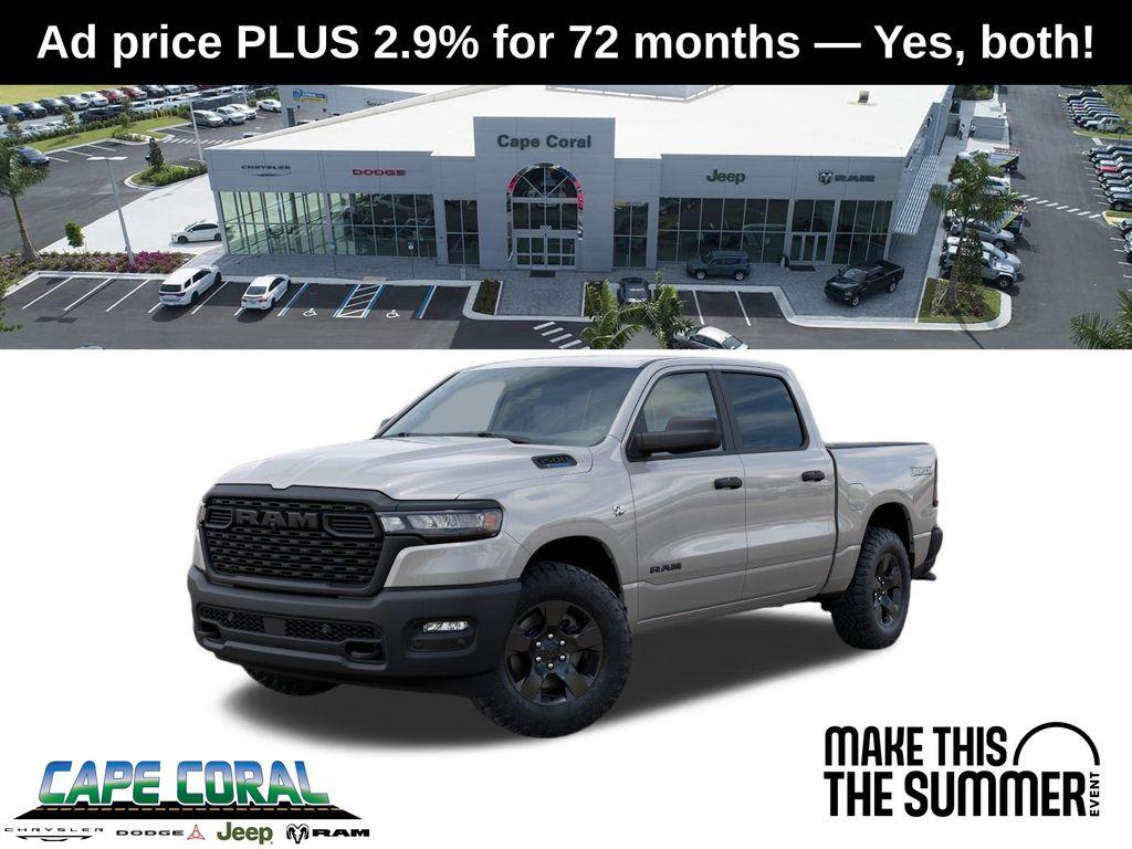 New 2026 RAM 1500 Warlock Crew Cab 4x4 5'7' Box