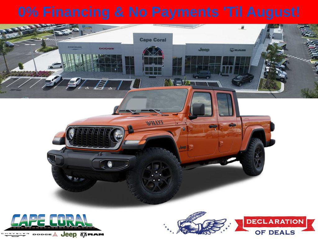 New 2026 Jeep Gladiator Willys 4x4