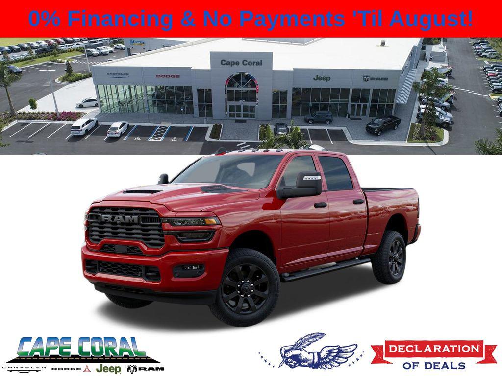 New 2026 RAM 2500 Black Express Crew Cab 4x4 6'4' Box