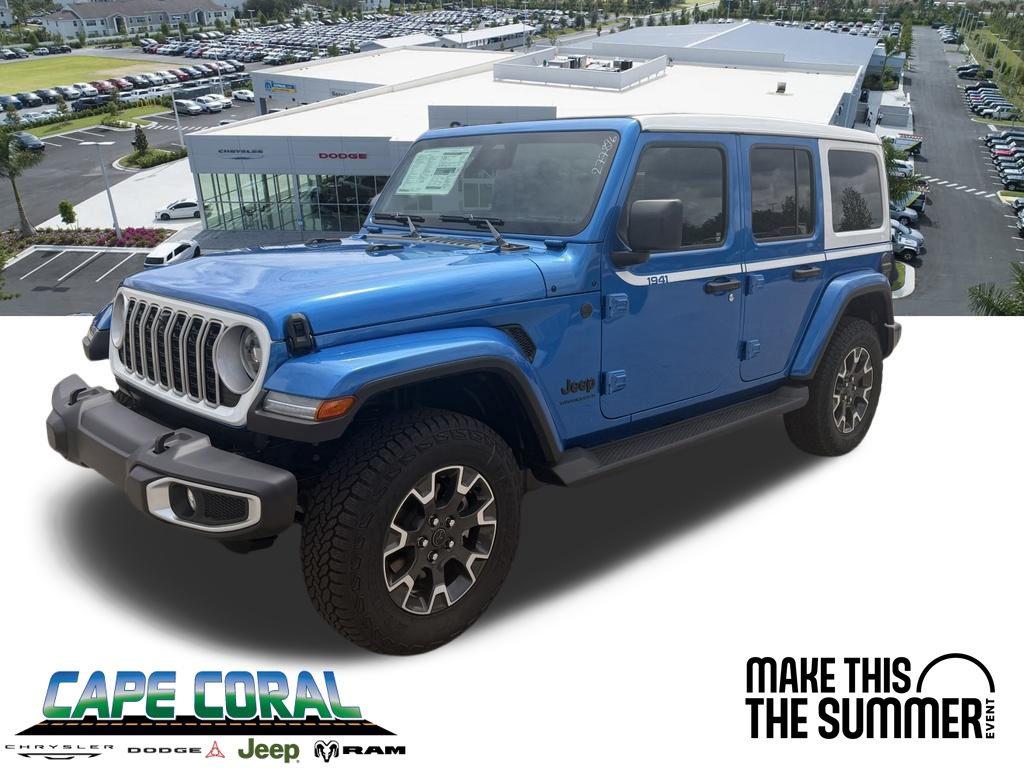 New 2026 Jeep Wrangler 4-Door Sahara 4x4