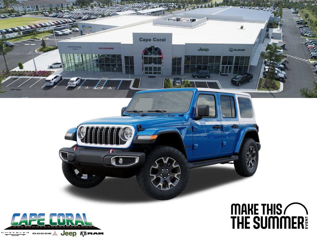 New 2026 Jeep Wrangler 4-Door Sahara 4x4