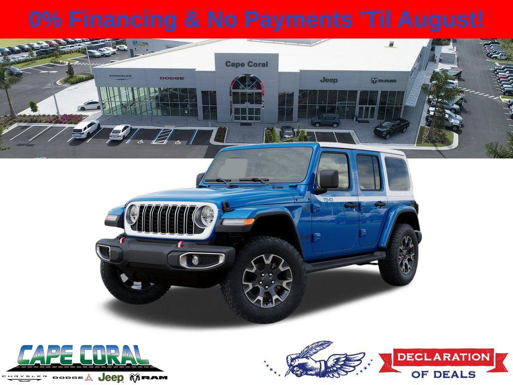 New 2026 Jeep Wrangler 4-Door Sahara 4x4