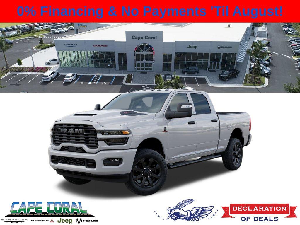 New 2026 RAM 2500 Black Express Crew Cab 4x4 6'4' Box