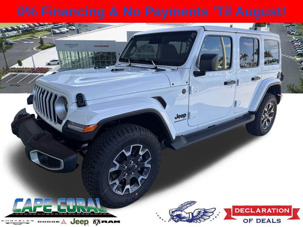 New 2026 Jeep Wrangler 4-Door Sahara 4x4