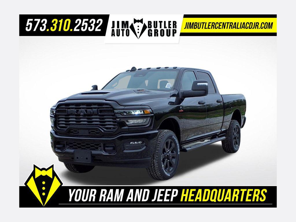 New 2026 RAM 2500 Black Express Crew Cab 4x4 6'4' Box
