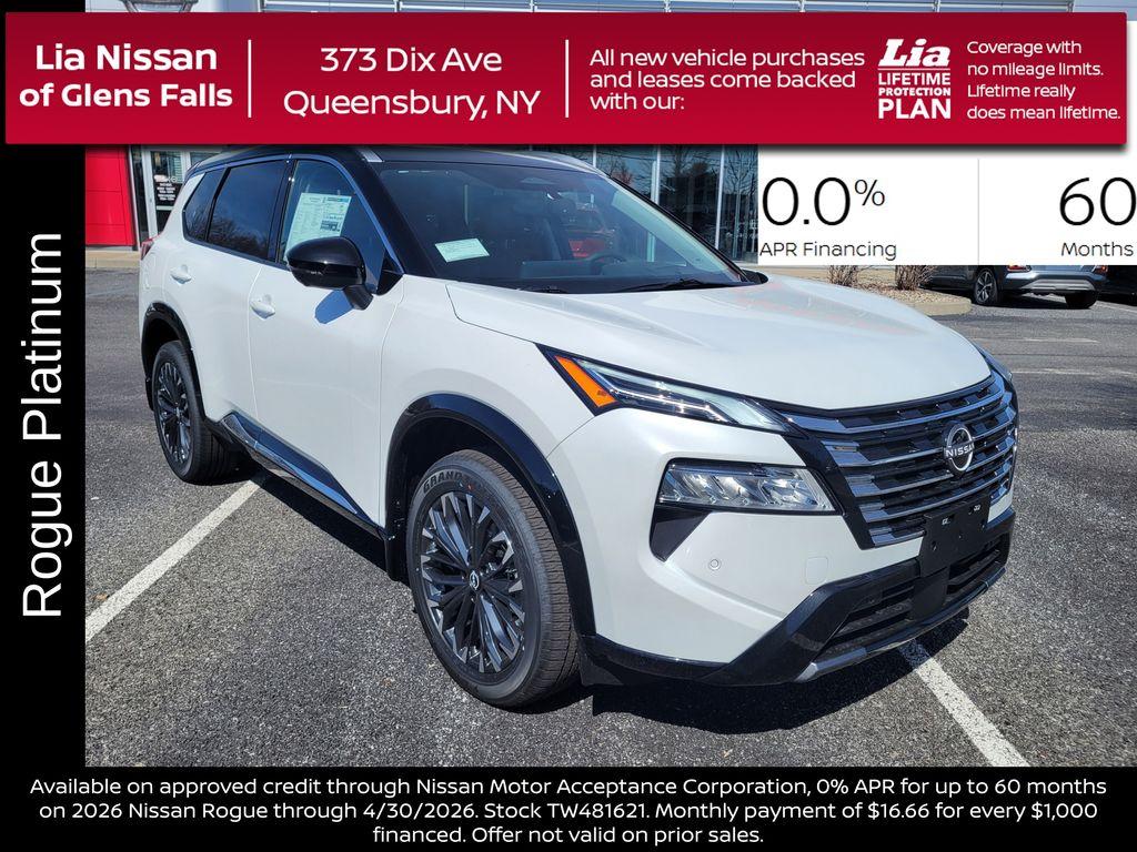 New 2026 Nissan Rogue Platinum