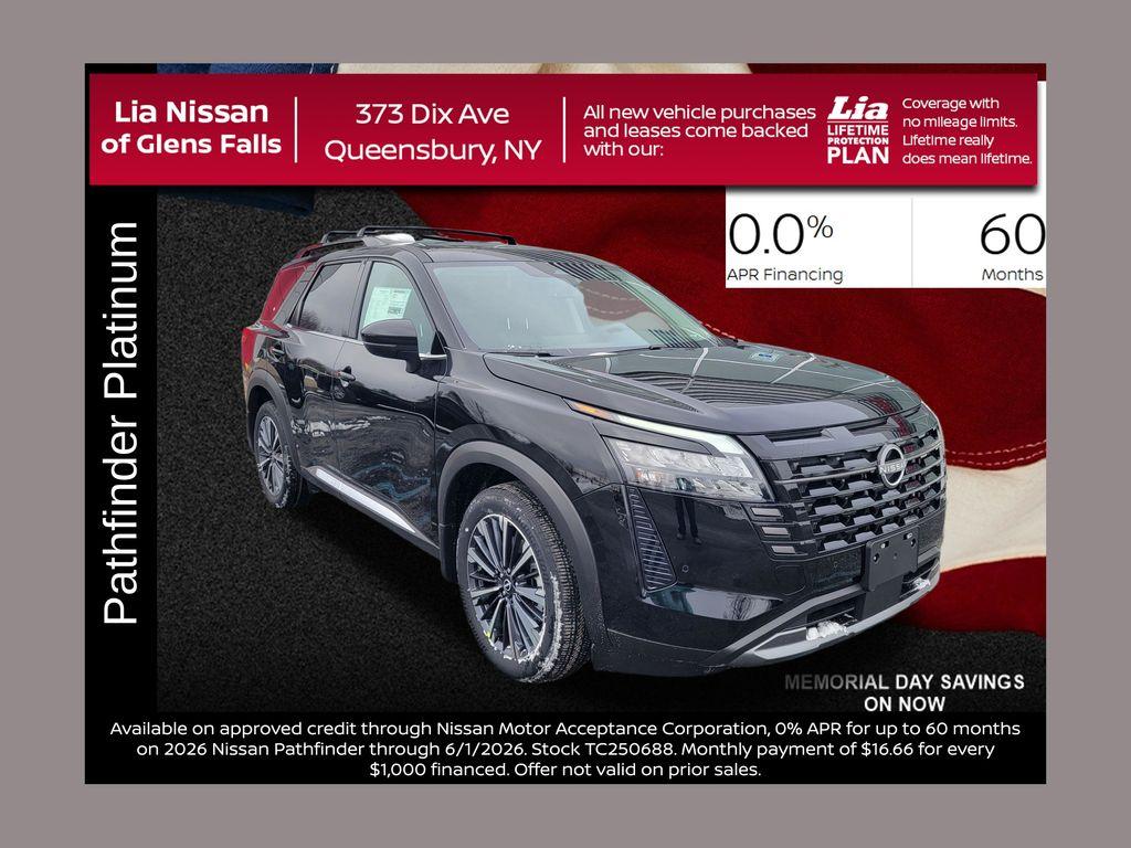 New 2026 Nissan Pathfinder Platinum
