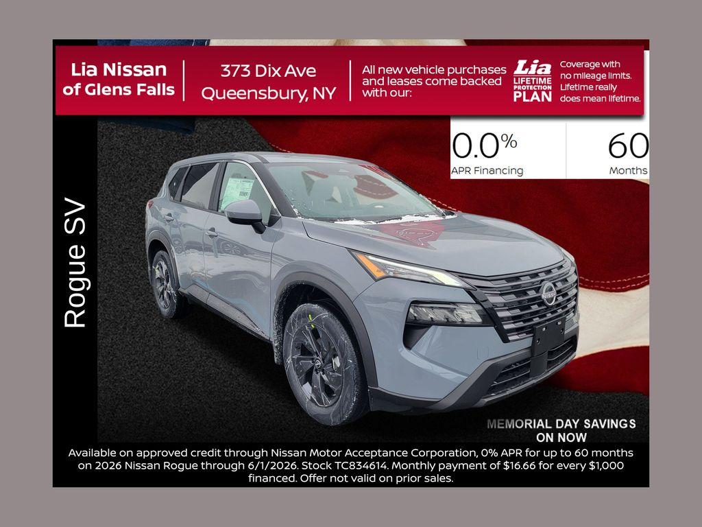 New 2026 Nissan Rogue SV