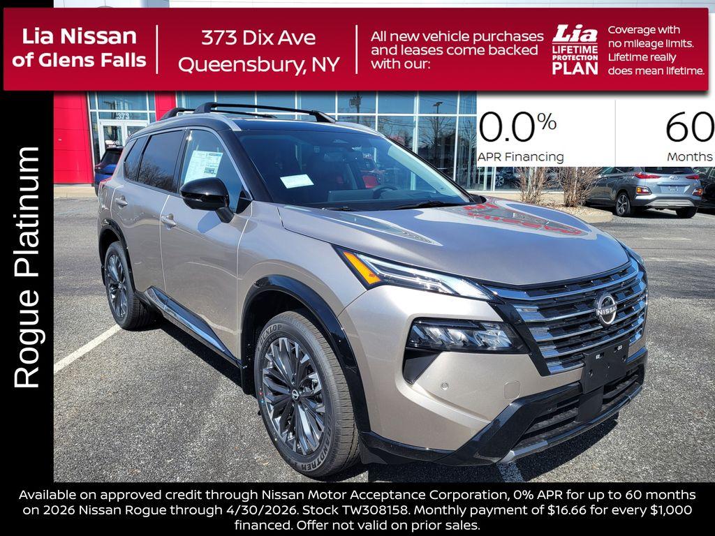 New 2026 Nissan Rogue Platinum