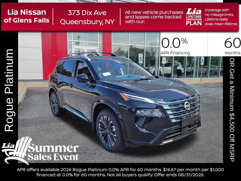 New 2026 Nissan Rogue Platinum