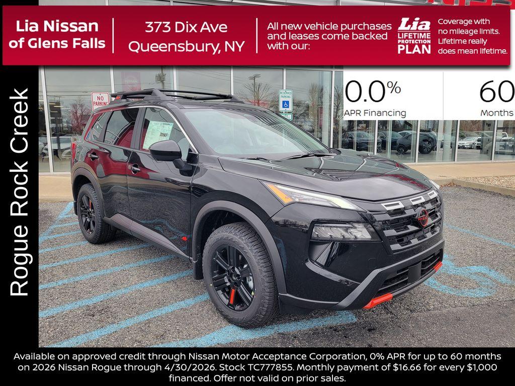 New 2026 Nissan Rogue Rock Creek