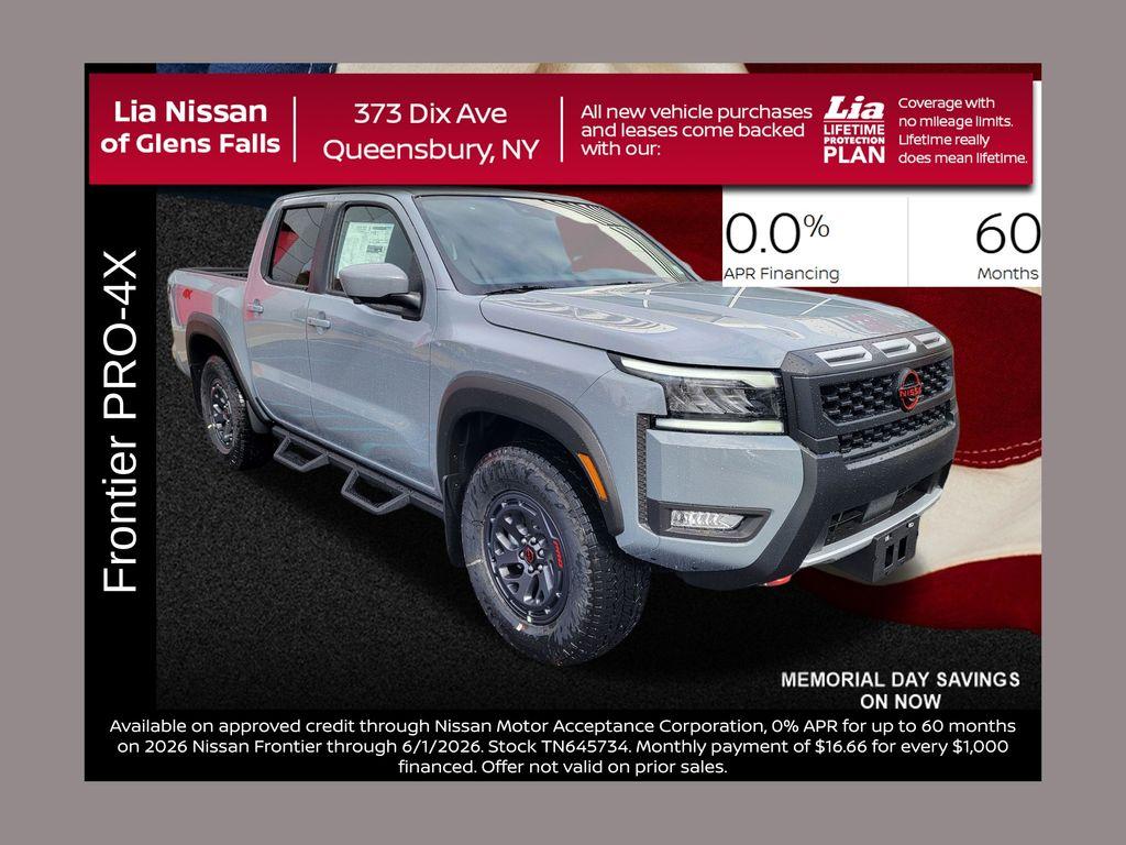 New 2026 Nissan Frontier PRO-4X