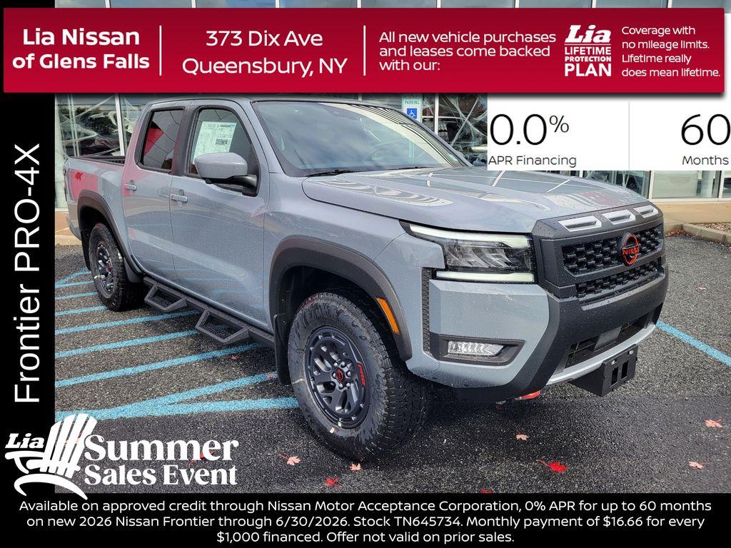 New 2026 Nissan Frontier PRO-4X