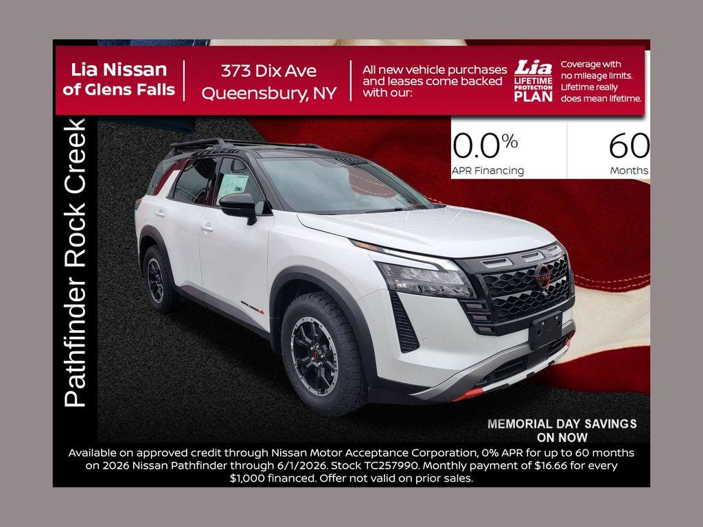 New 2026 Nissan Pathfinder Rock Creek