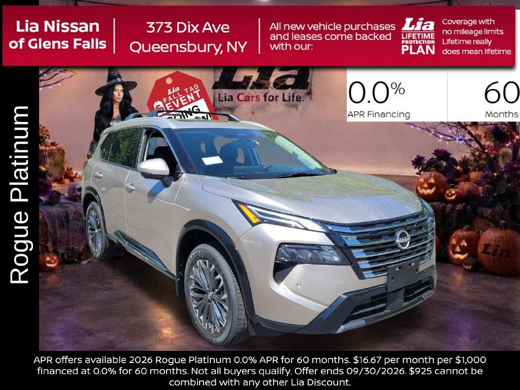 New 2026 Nissan Rogue Platinum