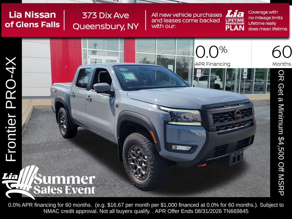 New 2026 Nissan Frontier PRO-4X w/R Package