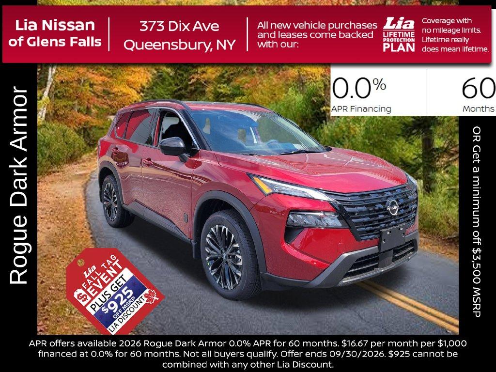 New 2026 Nissan Rogue Dark Armor