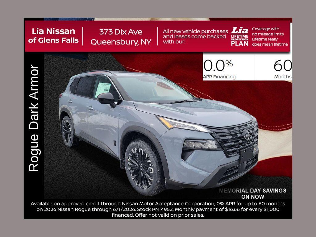 New 2026 Nissan Rogue Dark Armor