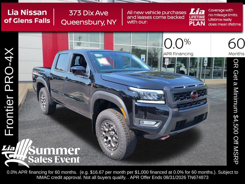 New 2026 Nissan Frontier PRO-4X w/R Package