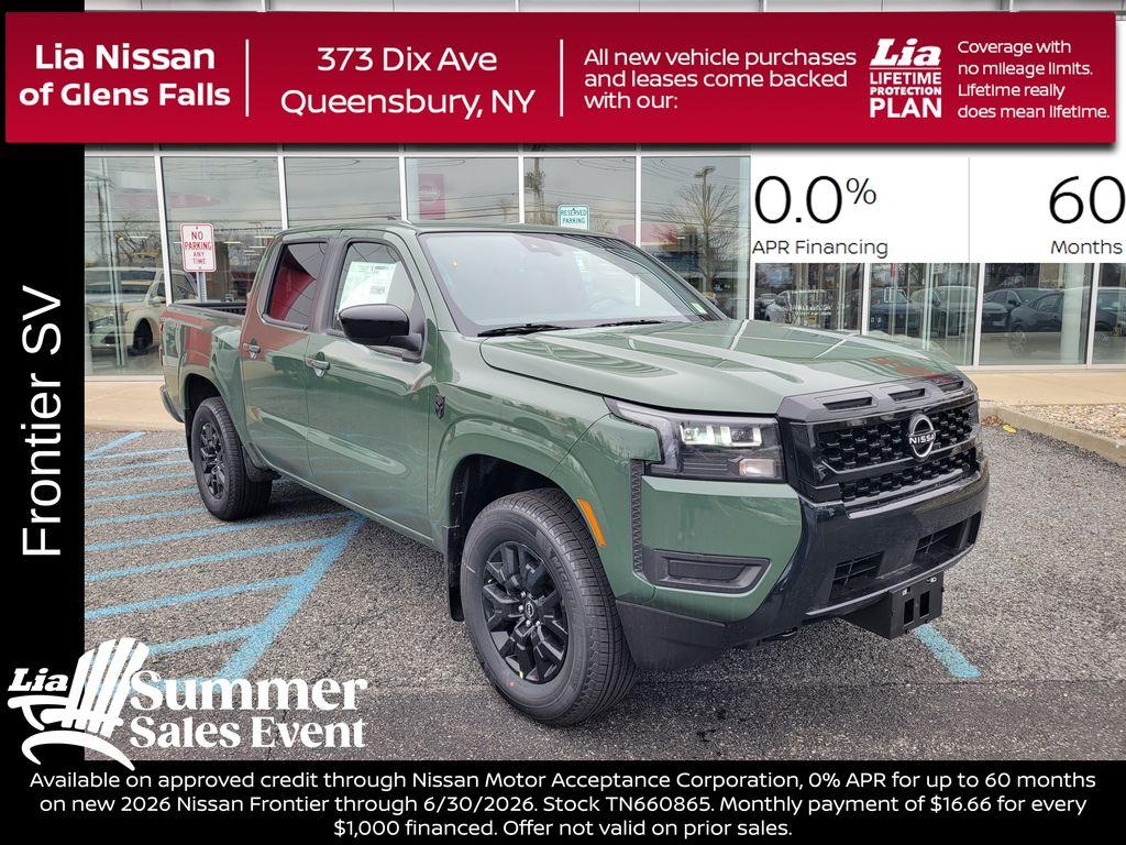 New 2026 Nissan Frontier SV