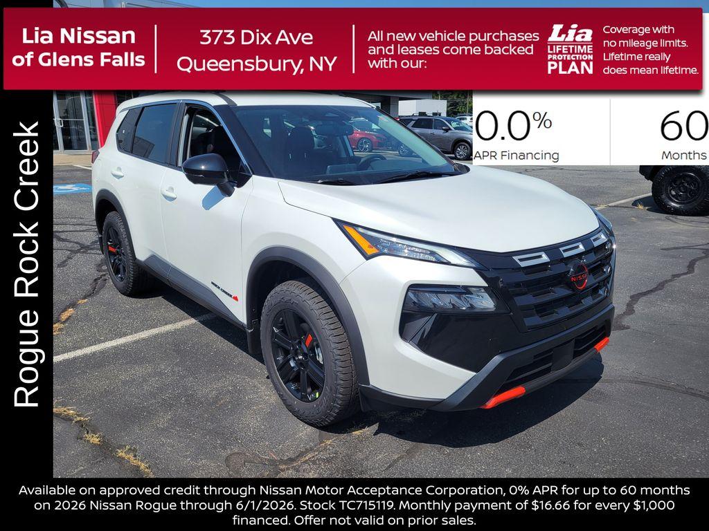 New 2026 Nissan Rogue Rock Creek