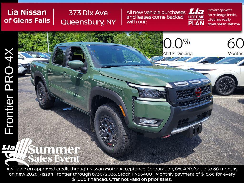 New 2026 Nissan Frontier PRO-4X