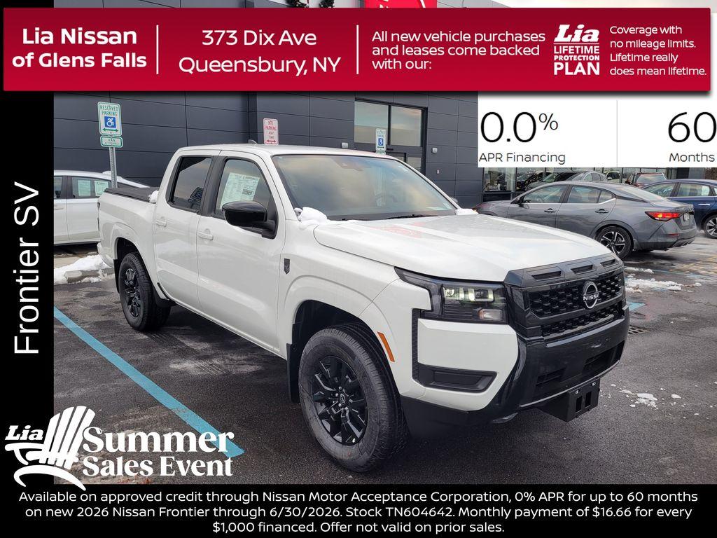New 2026 Nissan Frontier SV