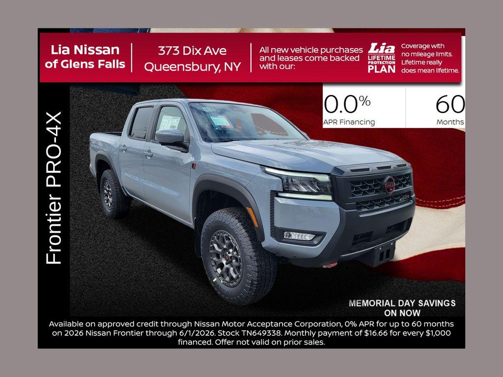New 2026 Nissan Frontier PRO-4X