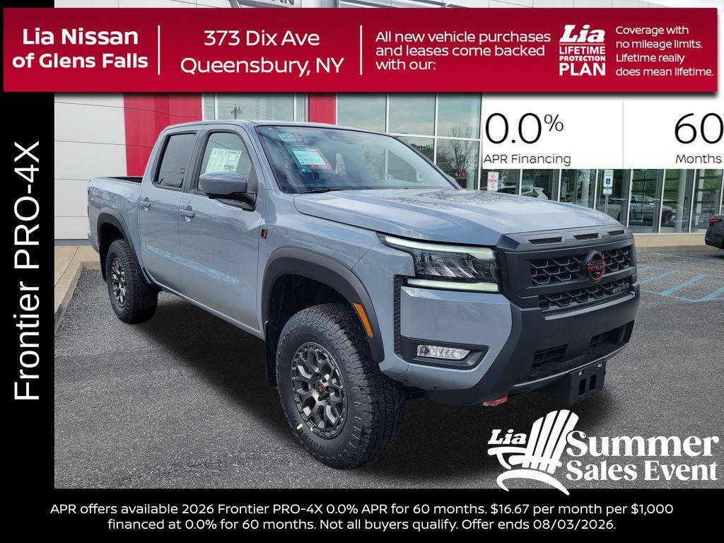 New 2026 Nissan Frontier PRO-4X w/R Package