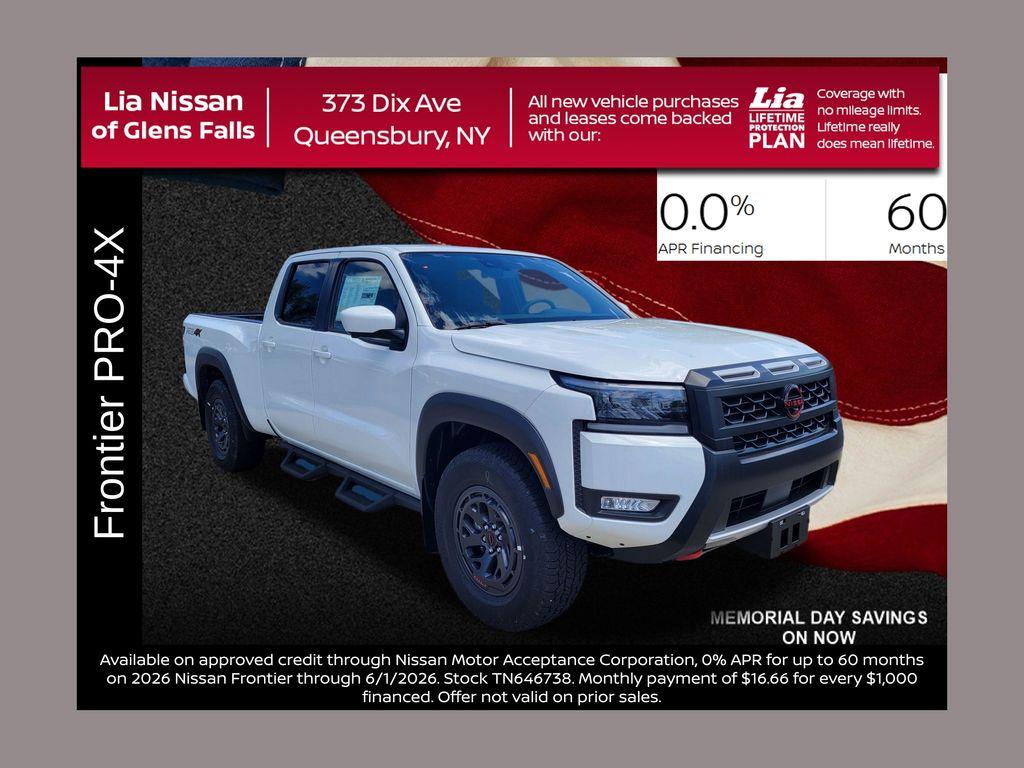 New 2026 Nissan Frontier PRO-4X