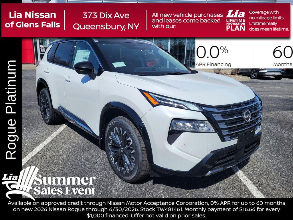 New 2026 Nissan Rogue Platinum