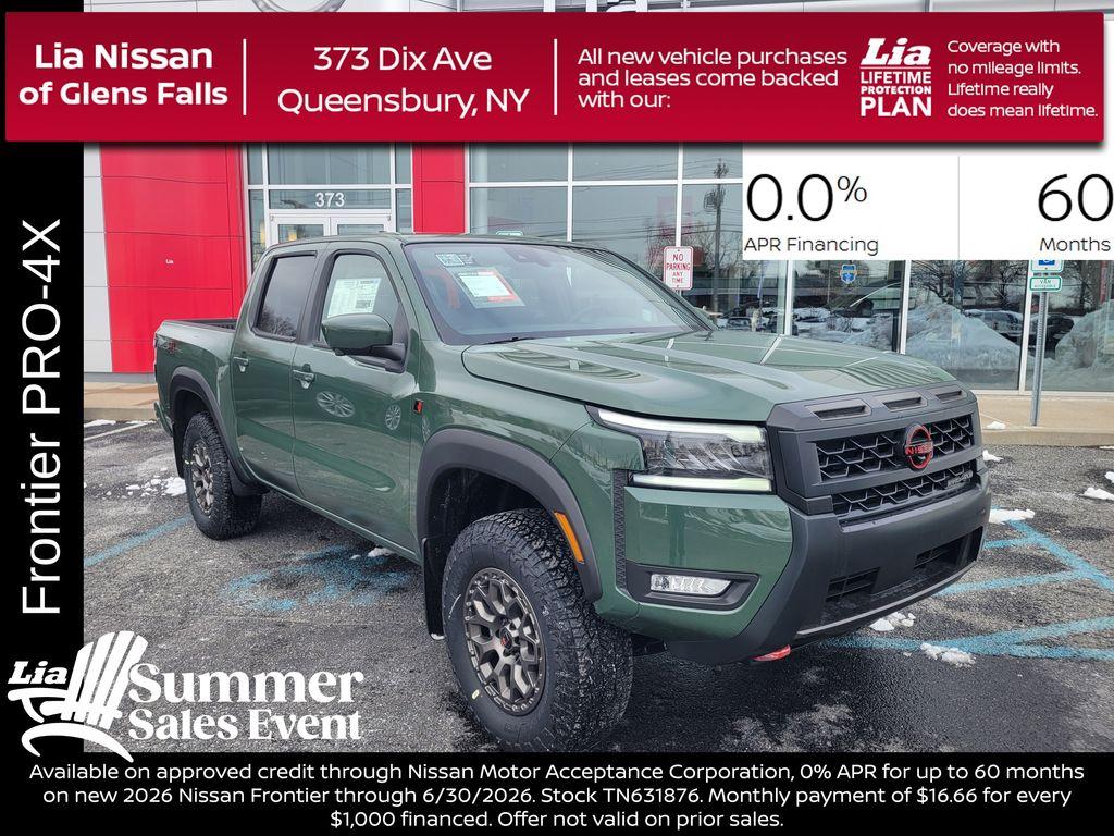 New 2026 Nissan Frontier PRO-4X