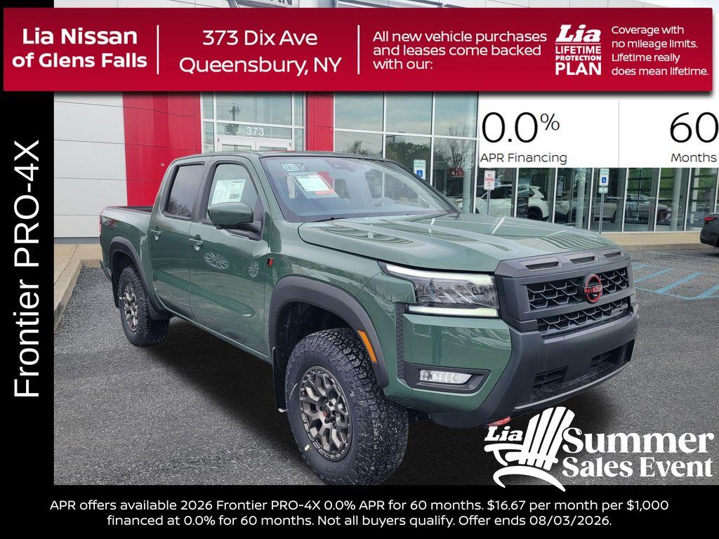 New 2026 Nissan Frontier PRO-4X