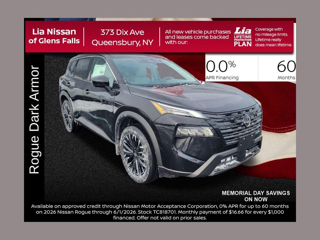 New 2026 Nissan Rogue Dark Armor
