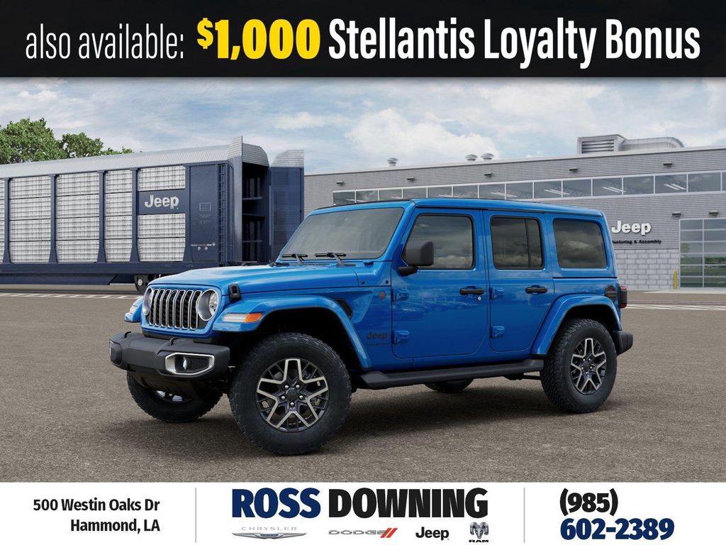 New 2026 Jeep Wrangler 4-Door Sahara 4x4