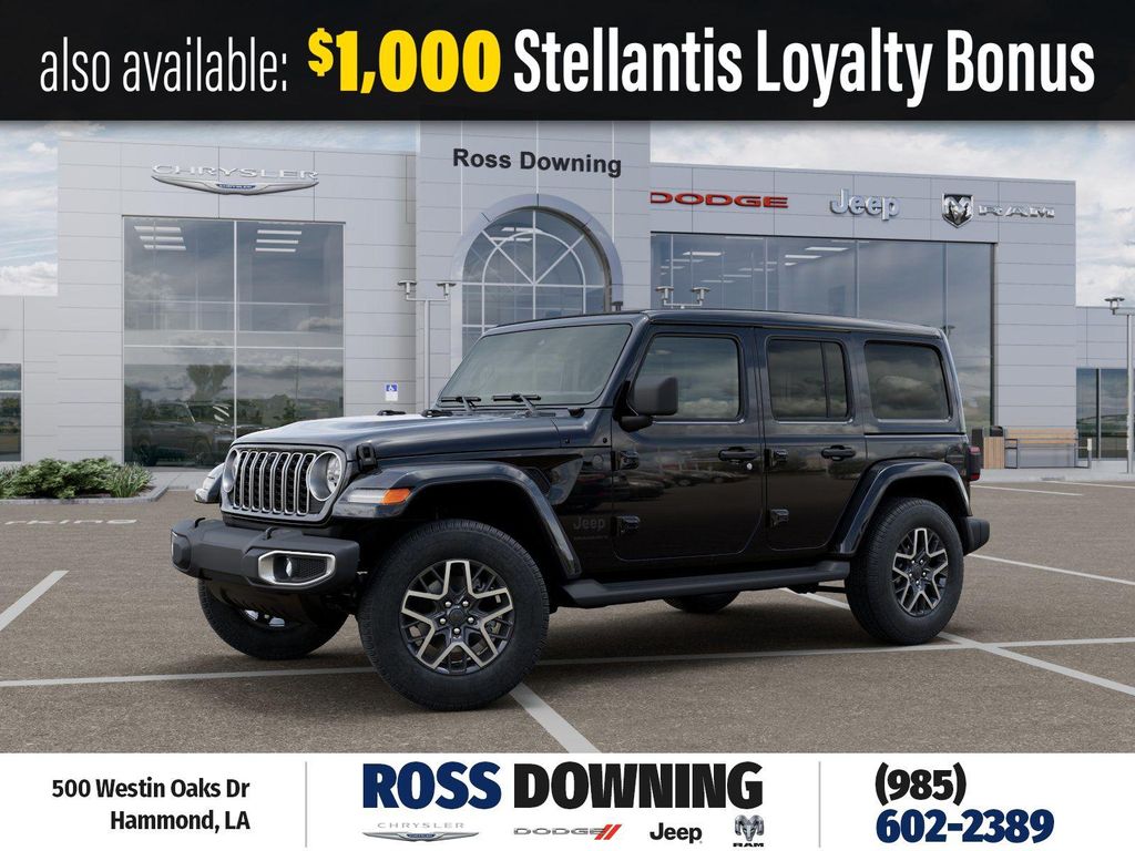 New 2026 Jeep Wrangler 4-Door Sahara 4x4