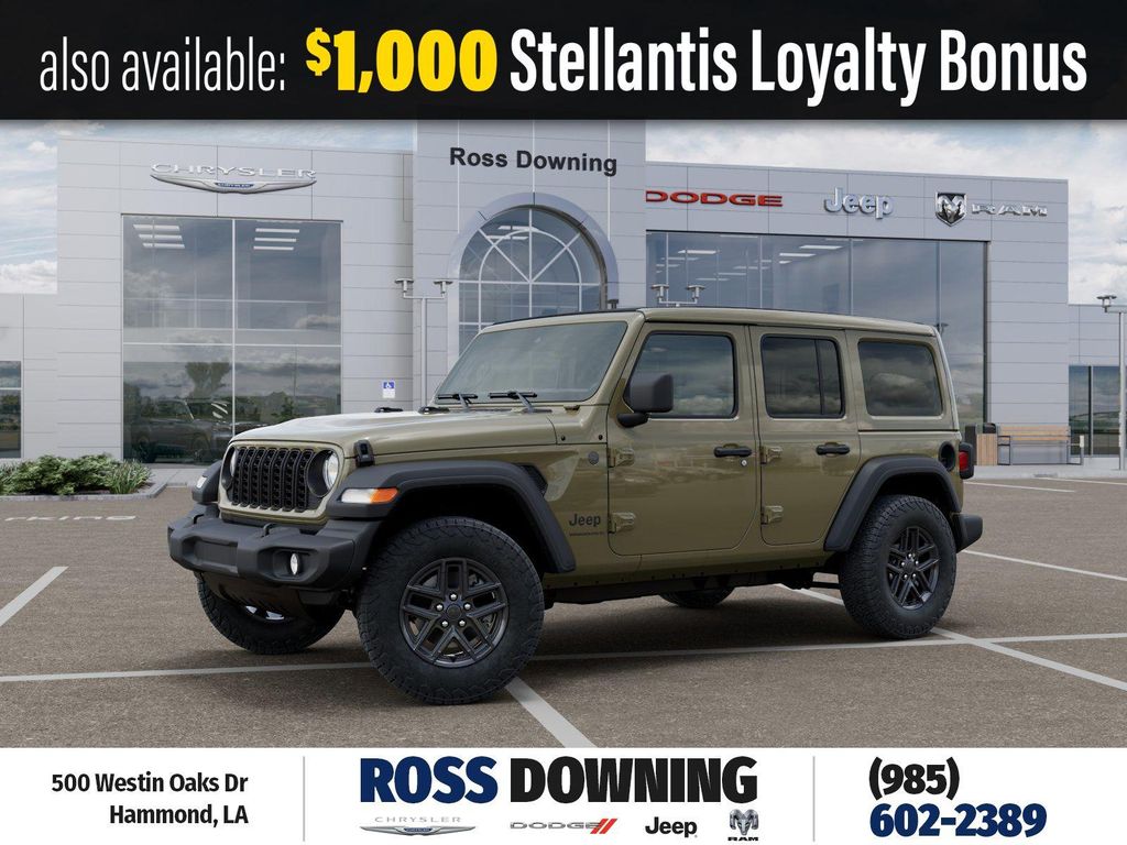 New 2026 Jeep Wrangler Sport S