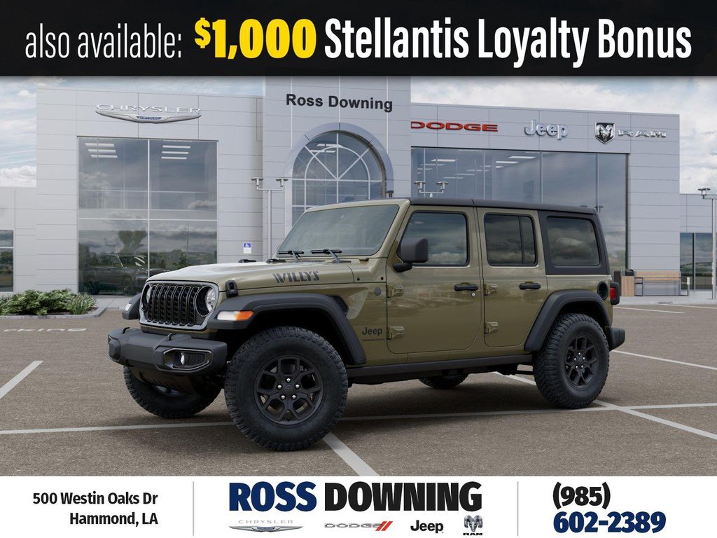 New 2026 Jeep Wrangler Willys