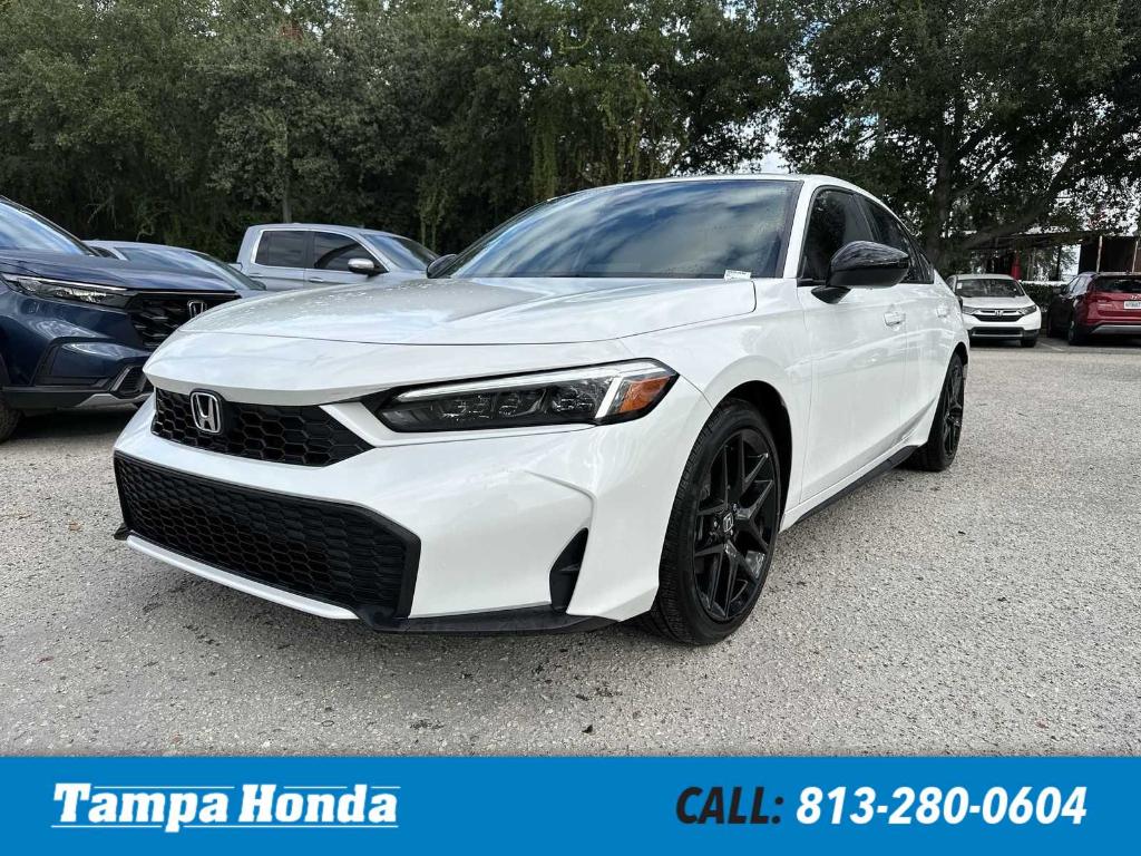 New 2025 Honda Civic Hybrid Sport