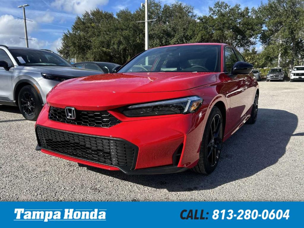 New 2025 Honda Civic Hybrid Sport