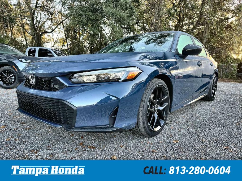 New 2025 Honda Civic Hybrid Sport