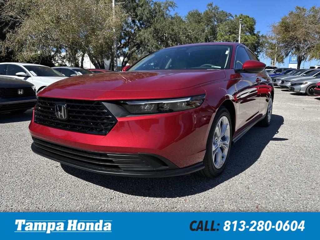 New 2025 Honda Accord LX